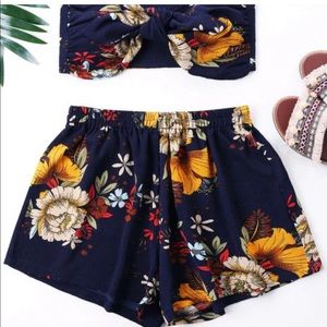 Floral Two Piece Set